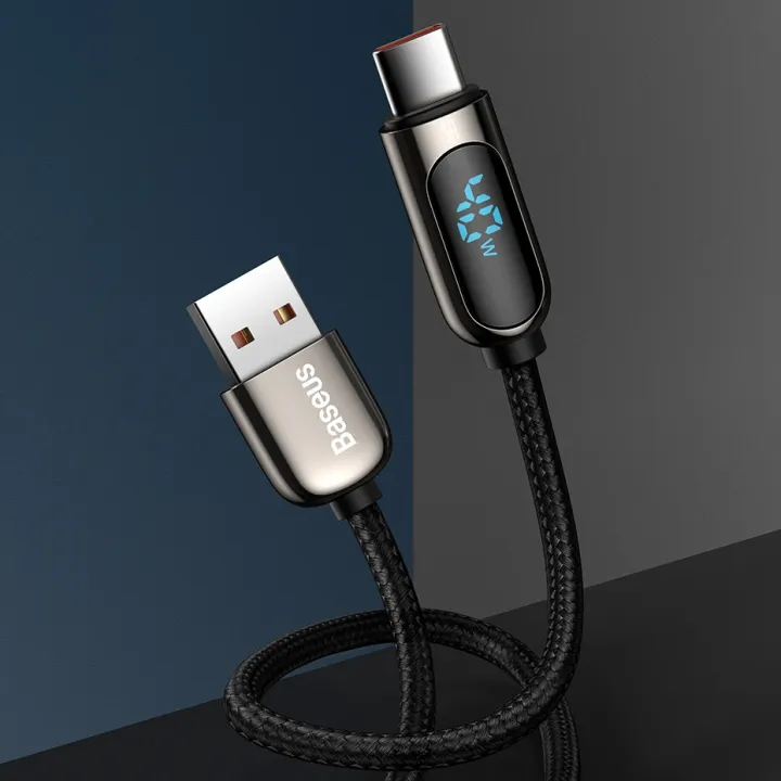 Baseus%20Digital%20Display%2040W%205A%20Fast%20Charging%20Type-C%20Cable%20-%201%20Meter%20-%20Image%203
