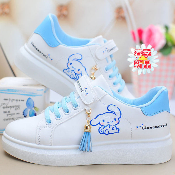 Sanrio kuromi 2023 Girl Flat Shoes Breathable Sneakers Student