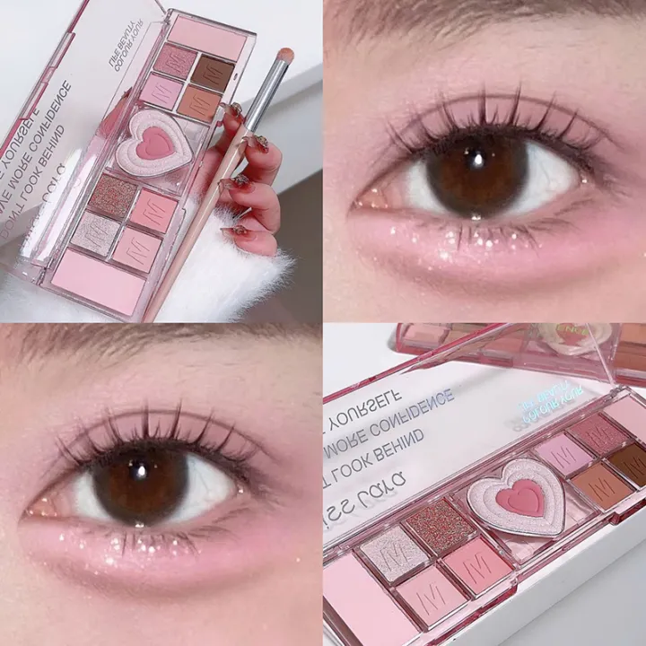 Abandon%2012%20Color%20Love%20Heart%20Pink%20Eyeshadow%20Palette%20Natural%20Cool%20Tone%20Low%20Saturation%20Matte%20Eye%20Shadow%20Pallet%20Brown%20Korean%20Makeup%20Cosmetic%20-%20Image%207