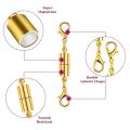 Magnet mask chain Mask Chain Extensions Metal Copper Extender Magnetic Clasps Connectors hijab mask extension Magnet mask chain.