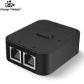 Group Vertical 2 Port Rj45 Cat6 Lan Hub Network Switch Box Selector 2 In 1 Out 1 In 2 Out Ethernet Cable Splitter Connector For Laptop. 
