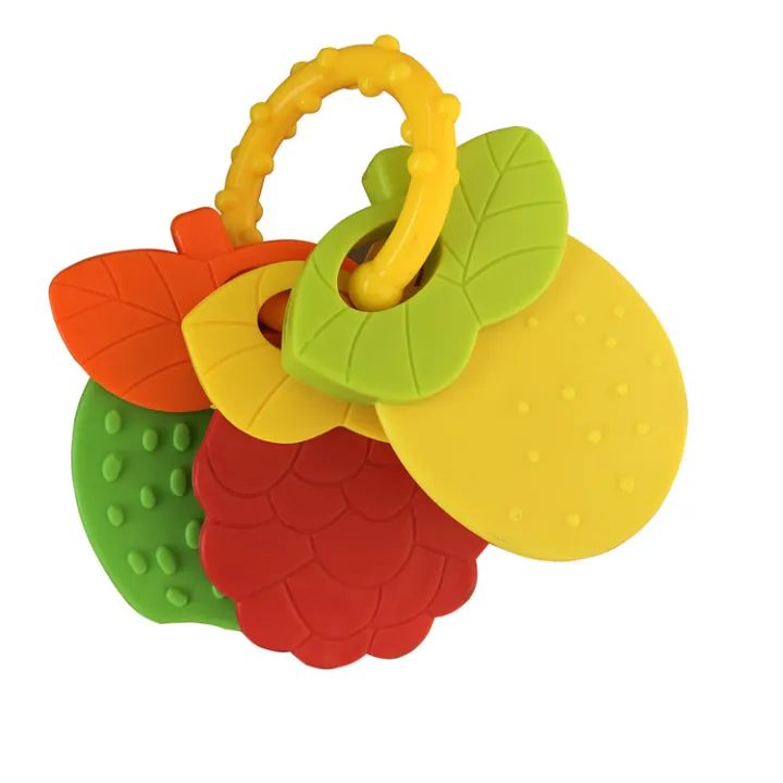 3pcs%20set%20Baby%20Pineapple%20Teeth%20Gel%20Bright%20Color%20Fruit%20Silicone%20head%20Teether%20CN%20-%20Image%208