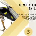 Fishing Bait Lure Life-Like Dragonfly Floating Fly Fishing Flies 75mm A.