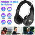 Portable FM Radio Headphone Radio Receiver Stereo Headset Radio Earphone Receiver For Conference Simultaneous Interpretation.