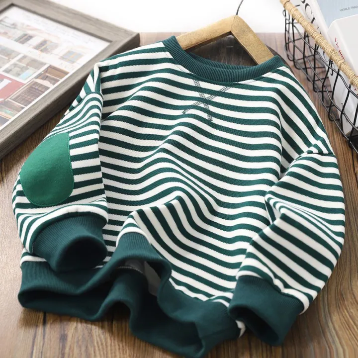 Children's%20Spring%20and%20Autumn%20Clothes%20Boys%20and%20Girls%20Sweatshirts%202023%20New%20Children's%20Undershirts%20Korean%20Version%20Baby%20Tops%20with%20Fleece%20and%20Foreign%20-%20Image%202