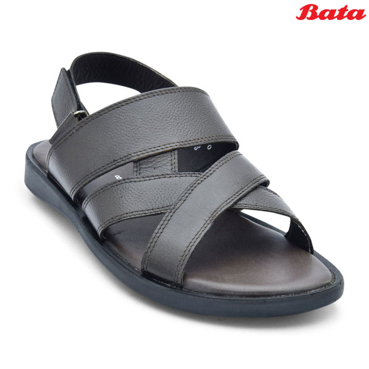 Bata Summer Sandal for Men - Black Color