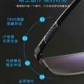 +200 (+2) lens power degree ready power men high quality half -rim optical frame. 