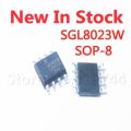 5PCS/LOT SGL8023W SGL8023 SMD SOP8 single channel DC LED lighting control touch chip  In Stock NEW original IC. 