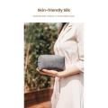 U GREEN Electronics Accessories Organizer Bag, Leather Storage for Wired Headphones Earphone USB Cable Cell Phones PC Digital Accessories. 