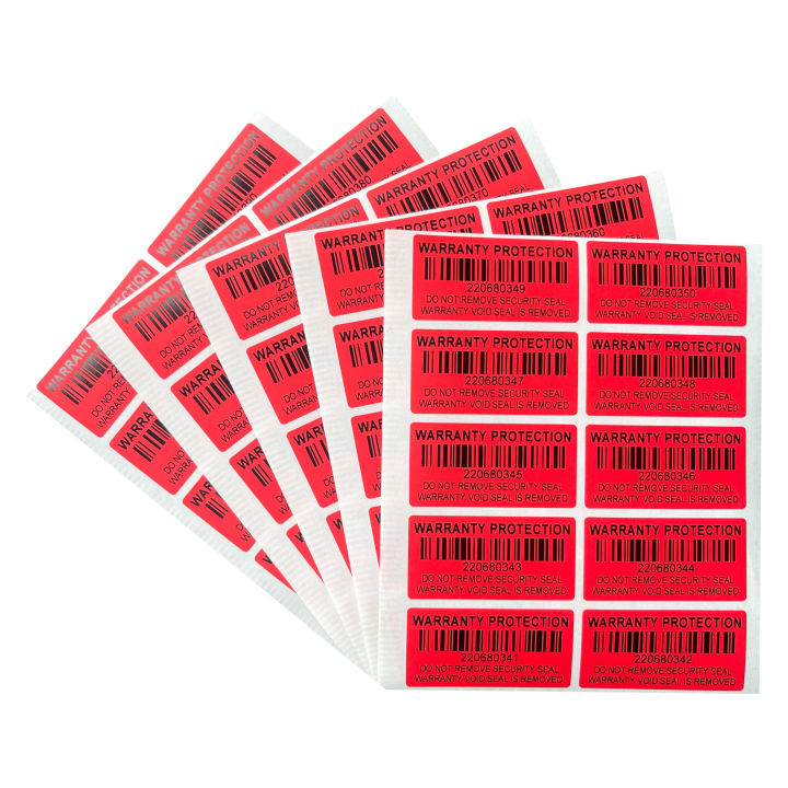 40X20mm%20red%20VOID%20OPEN%20Tamper%20proof%20sticker/Seal%20Warranty%20Tear%20invalid%20seal%20sticker%20with%20unique%20serial%20number%20high%20security%20label%20-%20Image%202