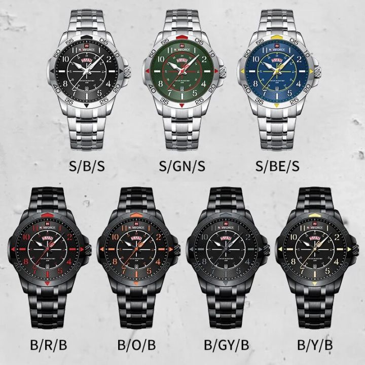 NAVIFORCE%20Man's%20Casual%20Wild%20Quartz%20Wristwatch%20Waterproof%20Stainless%20Steel%20Watches%20for%20Men%20Day%20and%20Date%20Display%20Clock%20Reloj%20Hombre%20-%20Image%206