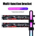 Graphics Card Bracket Anti-Bending Support Frame Support 3 Pin ARGB Motherboard Light Synchronous Black. 