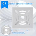 Universal Vertical Pole , with 2 Loops, Wall Mounting Loop Bracket.