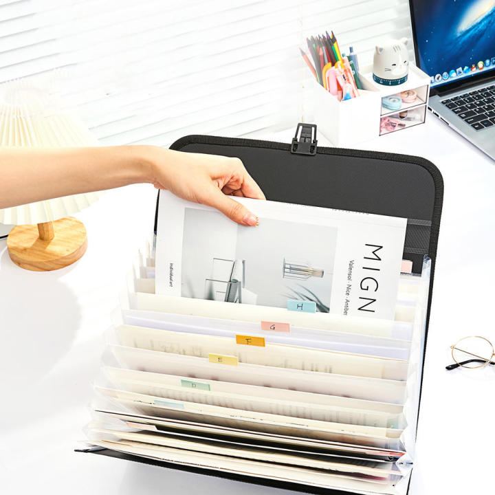 13%20Pockets%20Expanding%20Wallet%20Office%20Document%20Holder%20Office%20And%20School%20Document%20Organizer%20Portable%20Expanding%20File%20Folder%20Paper%20Storage%20Bag%20A4%20Size%20Organ%20Bag%20-%20Image%205