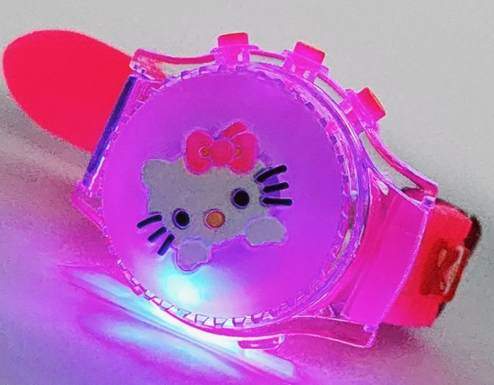 Kids%20Girls%20watch%20spinner%20lighting%20Kitty%20music%20watch%20-%20Image%207