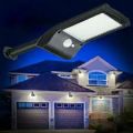 Solar Powered Motion Sensor Cob Wall Light Pir Sensor And Cds Night Sensor 0 Electric Charge. 