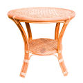 Rattan Made Round Tea Table / Coffee Table - Handcrafted Table for Your Living Room. 