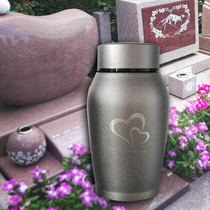 Pet%20Urns%20Stainless%20Steel%20Keepsake%20Urn%20Waterproof%20Pet%20Ash%20Urn%20Ash%20Container%20Gray%20-%20Image%203