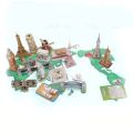 3D Three-dimensional Puzzle World Famous Architectural Puzzle Big Ben White House Children's Toy Classroom Hand Gift.