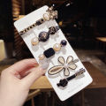Understated -1Set Pearls Hair Clips Women Hairpins Hair Accessorie Flower Barrettes Headwear Girls For Women- Progressively Better.