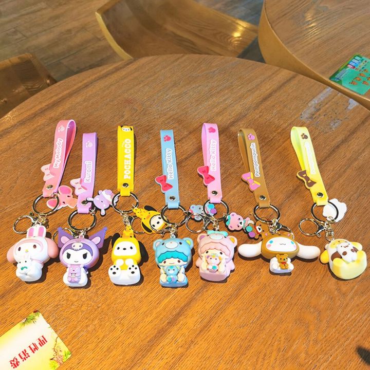 New%20Sanrio%20Keychain%20Kuromi%20My%20Melody%20hug%20Bag%20Pendant%20Cinnamoroll%20Car%20Keyring%20Cute%20Cartoon%20Sanrio%20Accessories%20Kids%20Toys%20Gifts%20-%20Image%204