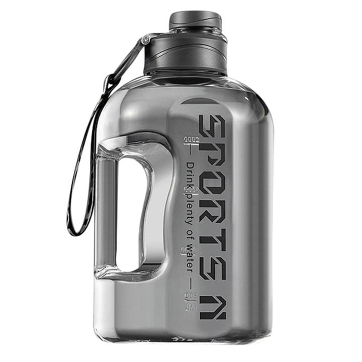 2.7L/1.7L Accurate Calibration Water Bottle for Hiking Fitness Camping Men Women Outdoor Large Leak-proof Gym Training Bottle