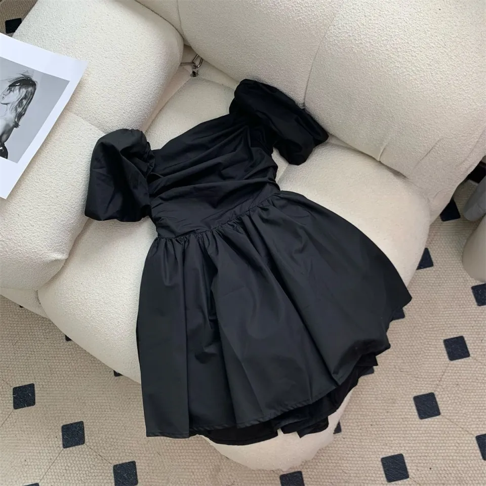 Slash Neck Dresses Women Personality Hotsweet Solid A-line Korean Style Ulzzang College Princess Chic Summer Vacation Fashion | Daraz.com.bd Slash Neck Dresses Women Personality Hotsweet Solid A-line Korean Style Ulzzang College Princess Chic Summer Vacation Fashion | Daraz.com.bd