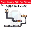 Oppo A1K A9 2020 A31 2020 A71 A83 A96 Power on / off Switch Button Side Volume Up Down Buttons Flex Cable Replacement Parts.