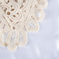 Shawl O-Neck Doll False Collar Shirt Women Hollow Crochet Lace Detachable Collar. 