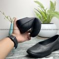 Pump shoe for women | HIR-57 | Black Wedged peep toe sandal for girls Heel shoe for women shoe for girls. 