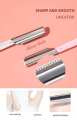 LMLTOP 3pcs Stainless Steel Eyebrow Razor Set High Quality Face Razors Eyebrow.