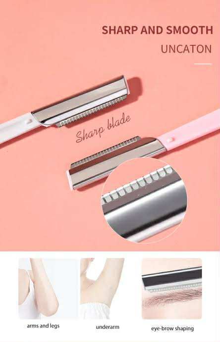 LMLTOP%203pcs%20Stainless%20Steel%20Eyebrow%20Razor%20Set%20High%20Quality%20Face%20Razors%20Eyebrow%20-%20Image%205