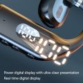 【Hengli jewelry story】(New) Bluetooth business headphone earhook headset wireless sport earphone single earphone.