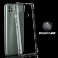 For Motorola Moto G9 Power Transparent Soft Gel TPU Reinforced Corners Cushion Bumper Shockproof Drop Protection Case Cover.