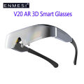 ENMESI V20 AR Smart Glasses All-in-One 3D 4K Display Headset Steam Computer Not VR Virtual Reality Metaverse Games.