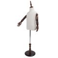 Kid Mannequin Realistic Clothing Display Mannequin Easy To Assemble Steady with Round Base for Apparel Window Shop Display. 