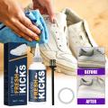 Shoe Cleaner Sneakers Kit 100ml Sneaker Whitener Long Lasting Shoe Cleaner for White Sneakers Gentle Spray for Sneakers Care. 