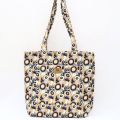 Stylish Hand Painted Abstract Design Top Handle Bags.