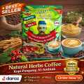 Natural Herbs Coffee Kopi Pangung Al-Ambiak | Tongkat Ali, Guarana & Maca | 20g Sachet. 