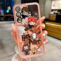 Samsung Galaxy A14 A54 A34 5G A24 A13 5G Fashion Harry Potter Wand Phone Case Silicon Plated Camera Frame Case Shockproof Cover. 