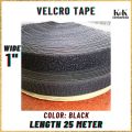 Ultra-Strong Velcro Tape, Hook and Loop Tape, Convenient Fastening, Pack of 25 meter.