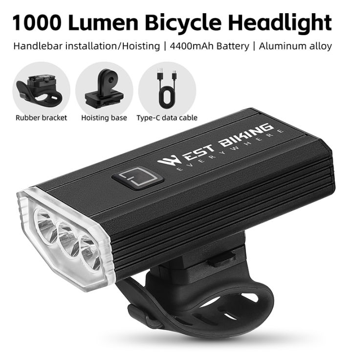 WEST%20BIKING%201500LM%20Bike%20Light%20Multiple%20LEDs%20Bicycle%20Headlights%20Battery%20Indicator%20IPX6%20Waterproof%20Cycling%20Light%20WIth%20Double%20Mount%20-%20Image%207