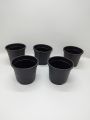 5 pieces 6" BP Plastic Round Flower Tub/Plastic Flower Tub/Designed  plastic flower planter. 