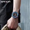 Sanda Brand G Style Men Digital Watch Shock Sports Watches Fashion Waterproof Electronic Wristwatch Mens Relogios 3302. 