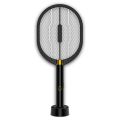 USB Rechargeable Electric Mosquito Swatter Household Mosquito Swatter Handheld/Vertical/Wall-mounted 3-in-1 Electric Mosquito Swatter Purple Light Mosquito Swatter.