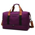 Travel Bag Male Female Large-Capacity Hand Luggage Dry-Wet Separation Sports Fitness Bag Short-Distance Travel Package. 