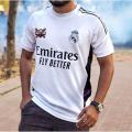 Football Club Real Madrid New Training Jersey Kit - White. 