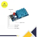 DHT11 Temperature and Humidity Sensor Module with LED & Cable for Raspberry Pi, Arduino, ESP32, and Other Microcontrollers. 