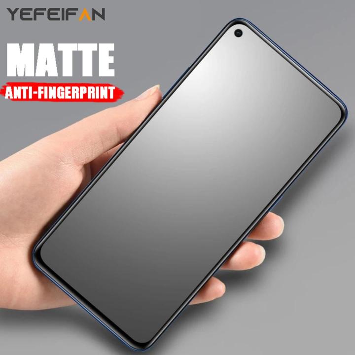 Realme C17 Realme 7i Premium Anti-Fingerprint Matte Screen Protector  Tempered Glass