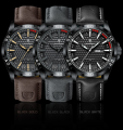 POEDAGAR 895 Man Wristwatch Top Luxury Waterproof Luminous Date Week Watch For Men- Quartz Sport Leather Men's Watches - Watch For Men Time Lovers. 